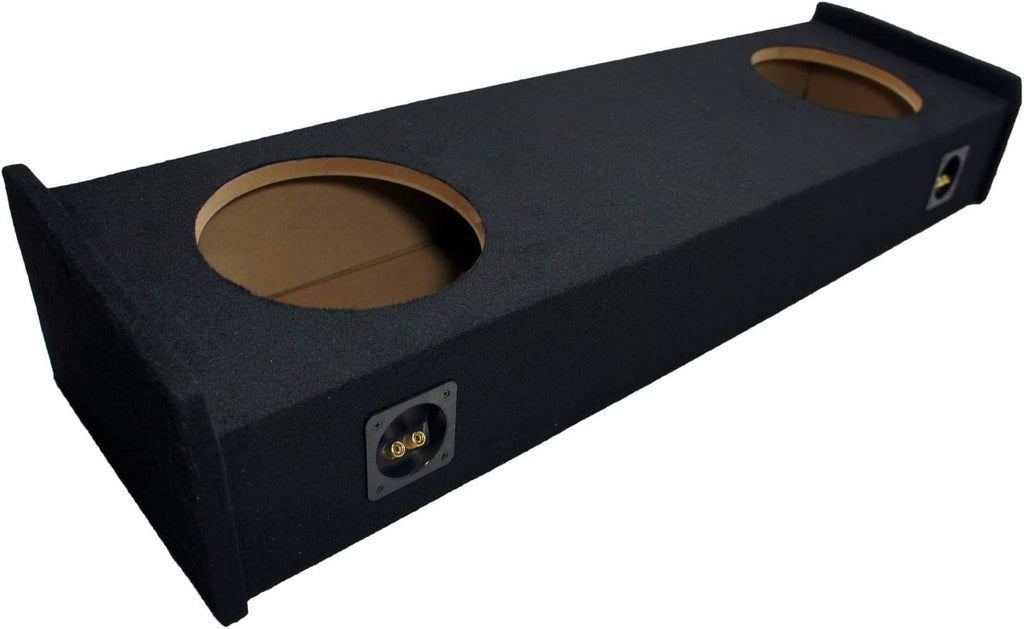 Compatible with Ford F-150 Super Cab Truck 1997-1999 Amplifier and Dual 10 Sub Box Enclosure A1550