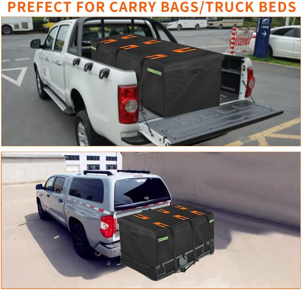 Hitch Cargo Carrier Bag with 6 Reinforced Straps D5578