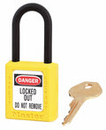 Yellow Lockout Padlock, PK12 T660704