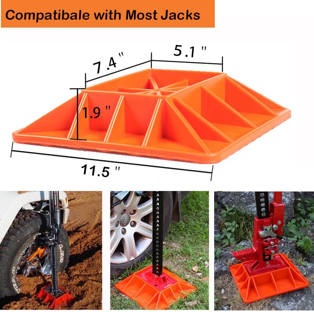 High Lift Jack Mount Bracket Kit with Jack Base Handle Keeper Wheel Lifter J6141