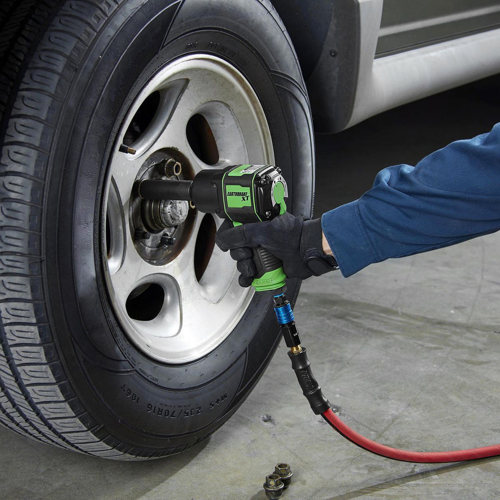 1/2 in. Supercompact Air Impact Wrench, Twin Hammer, 1000 ft-lbs, Green X3996