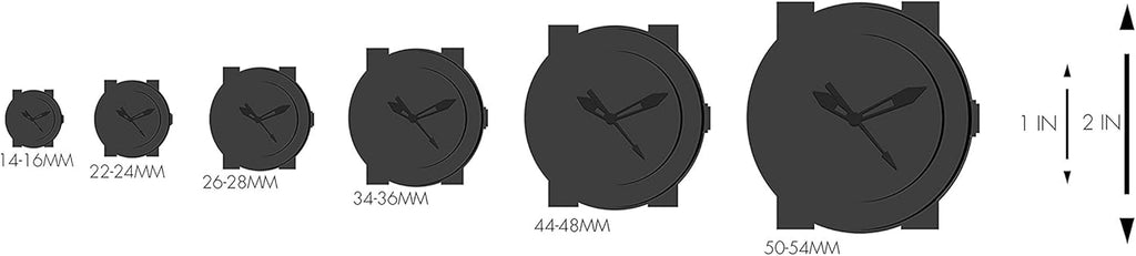 Deco Watch Head Analog Display Swiss Quartz Two Tone Watch B215