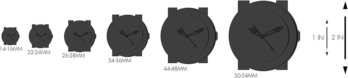 Deco Watch Head Analog Display Swiss Quartz Two Tone Watch B215