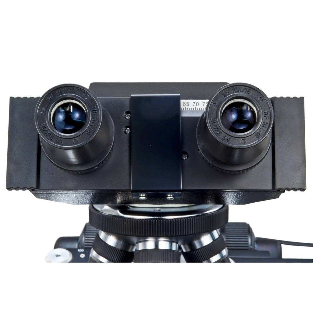 40X-2000X Compound Binocular LED Biological Microscope with Aluminum Carrying Case V5860