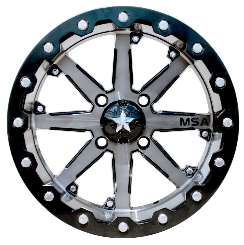 Charcoal Tint 14x10 4x4x110 Wheel O4853