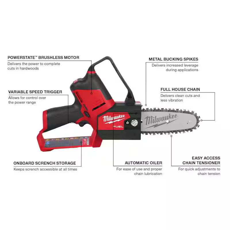12V Lithium-Ion Brushless Cordless Pruning Saw G697