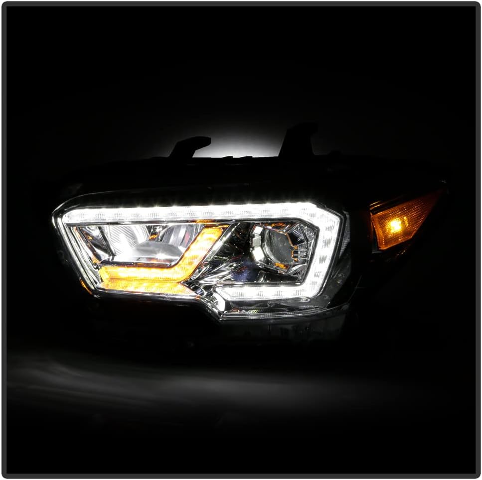 Chrome LED Projector Headlights C272
