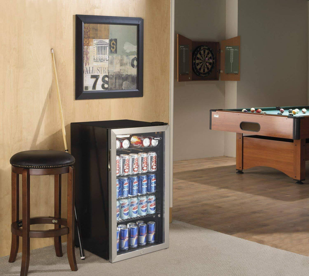 120 Can Stainless Steel Beverage Center M4220
