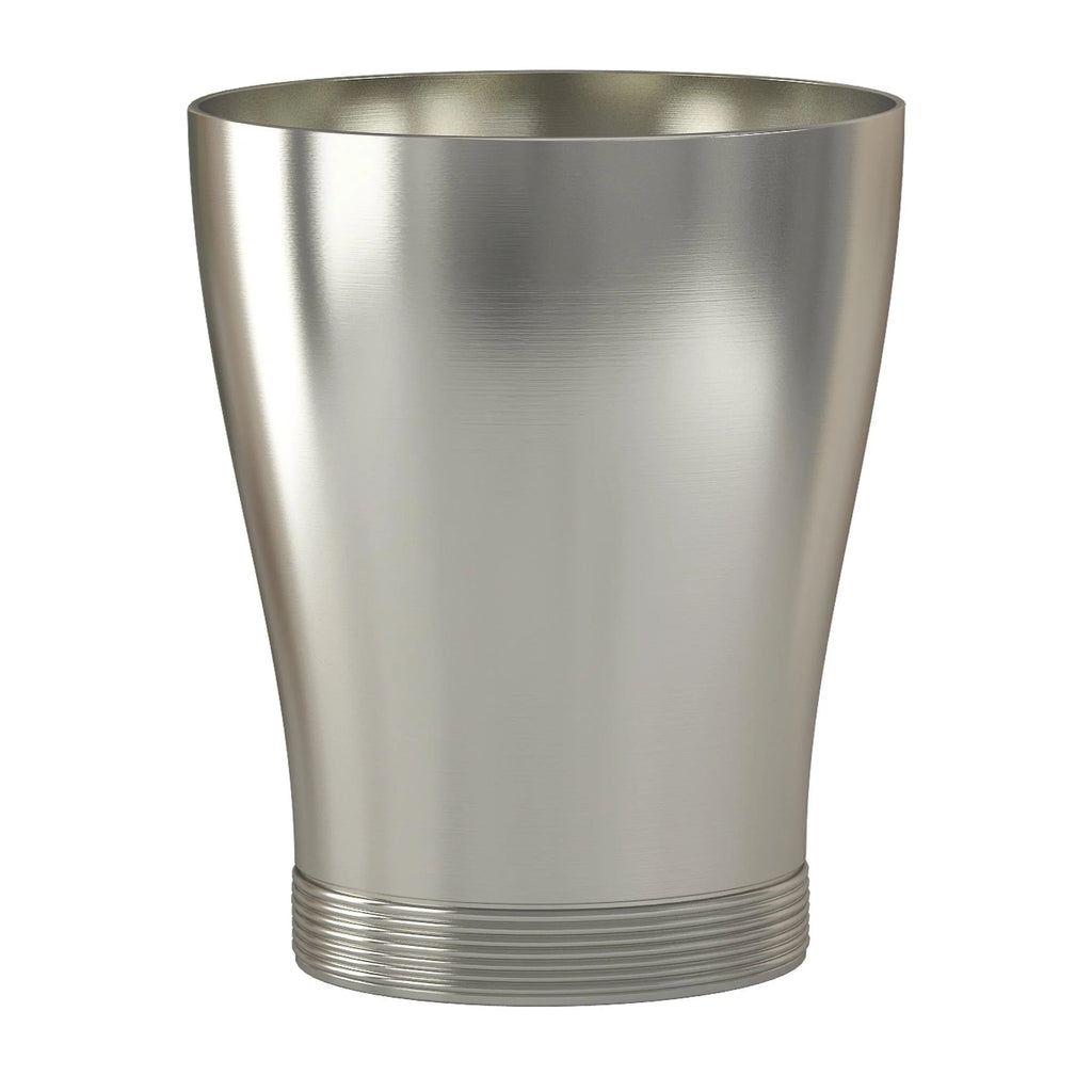 Metal Trash Can Wastebasket D5093