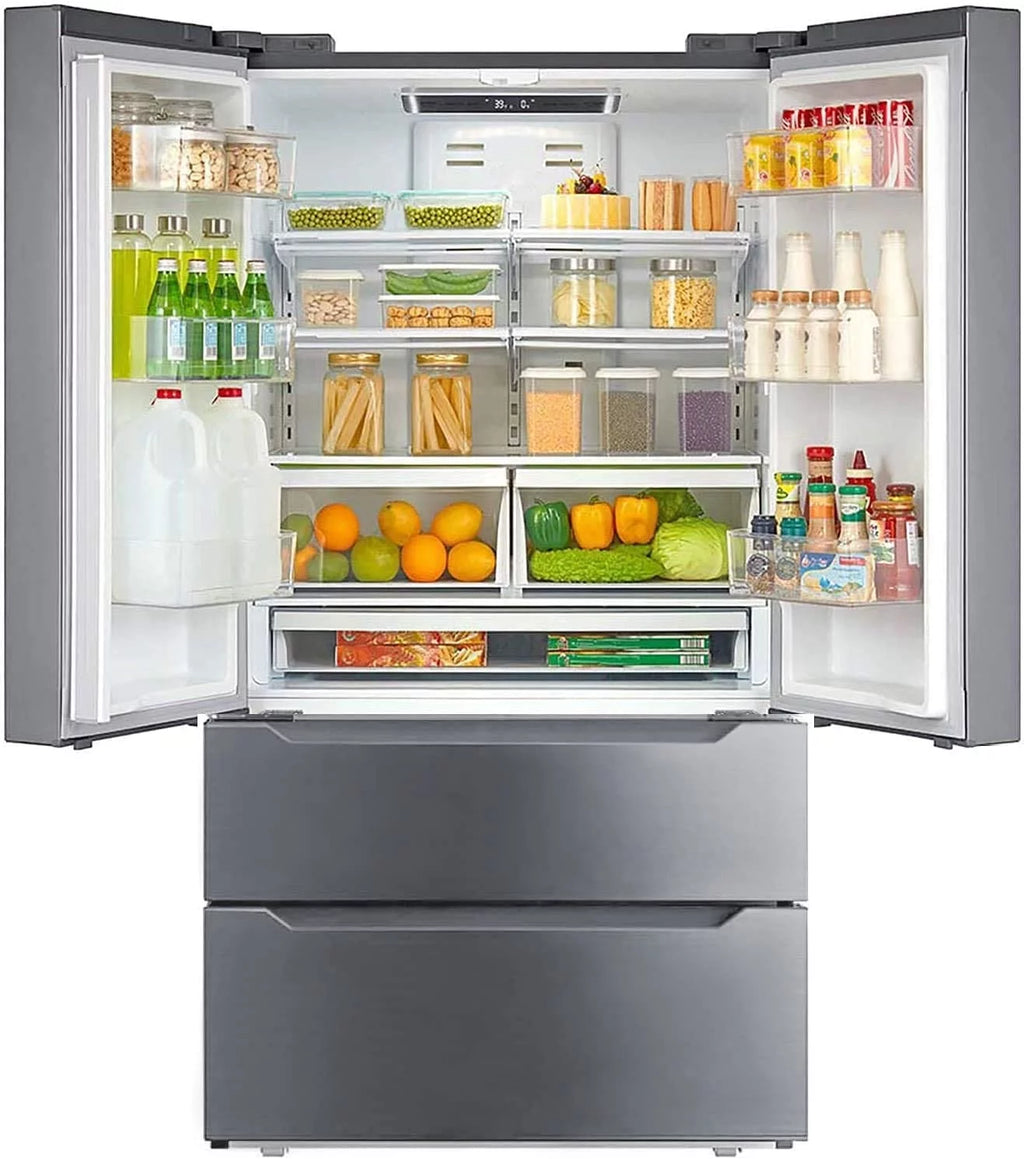 22.5 Cu ft French Door Refrigerator Freezer with Ice Maker N5966