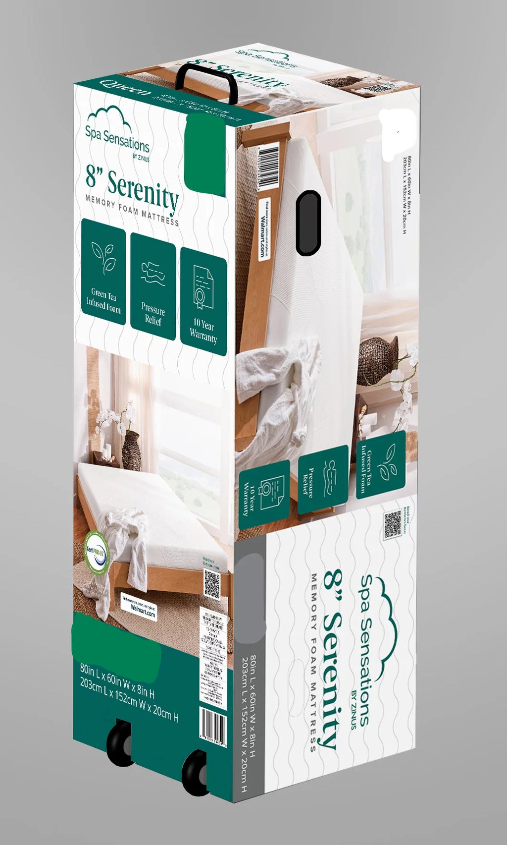 8 Memory Foam Mattress U819