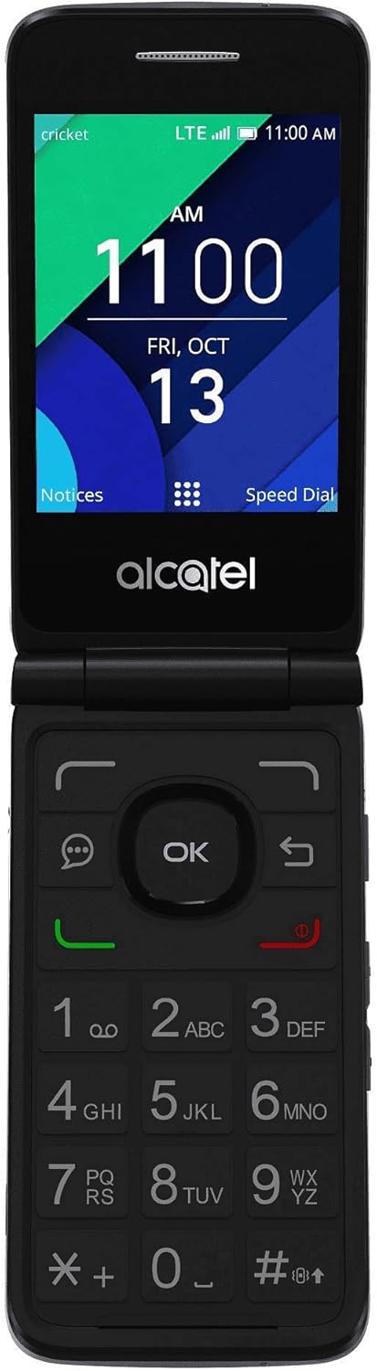 Grey 4G LTE Flip Phone O601