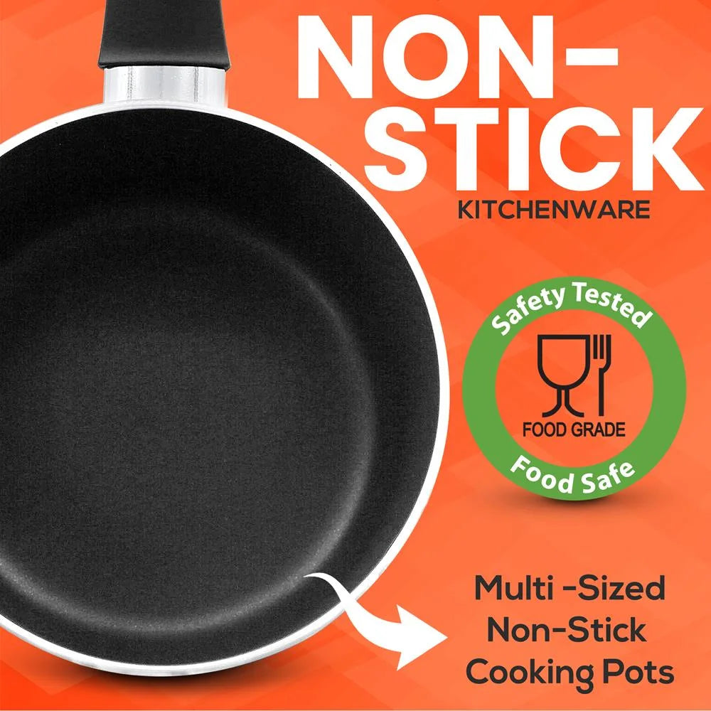 15 Piece Non Stick Blue Cookware Set O9617