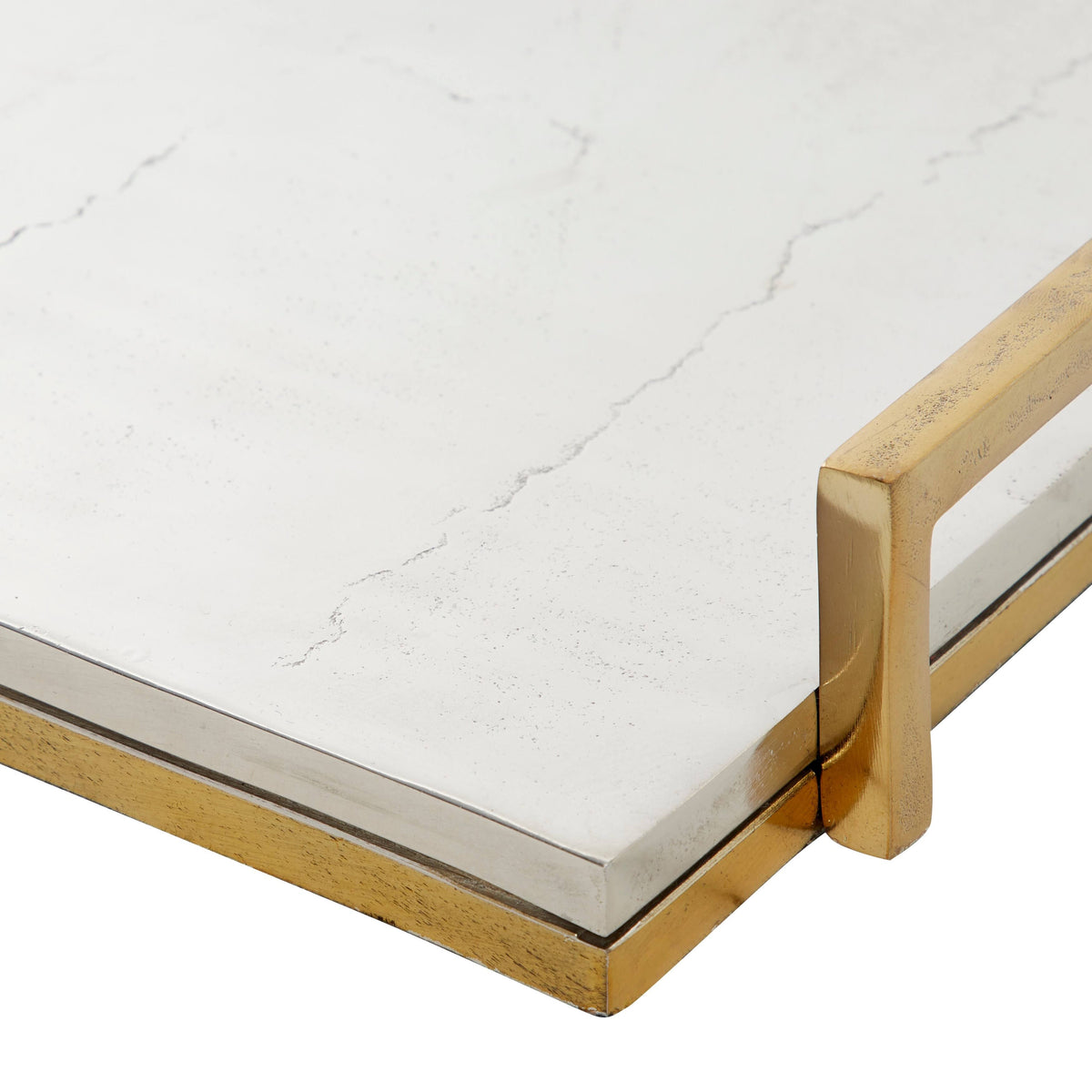 Aluminum Cast Tray, Set of 2 U92887