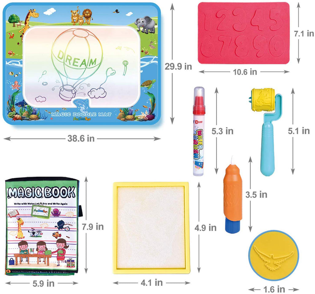 Magic Mat 39 X 30 Inches Writing Doodle Board H326175