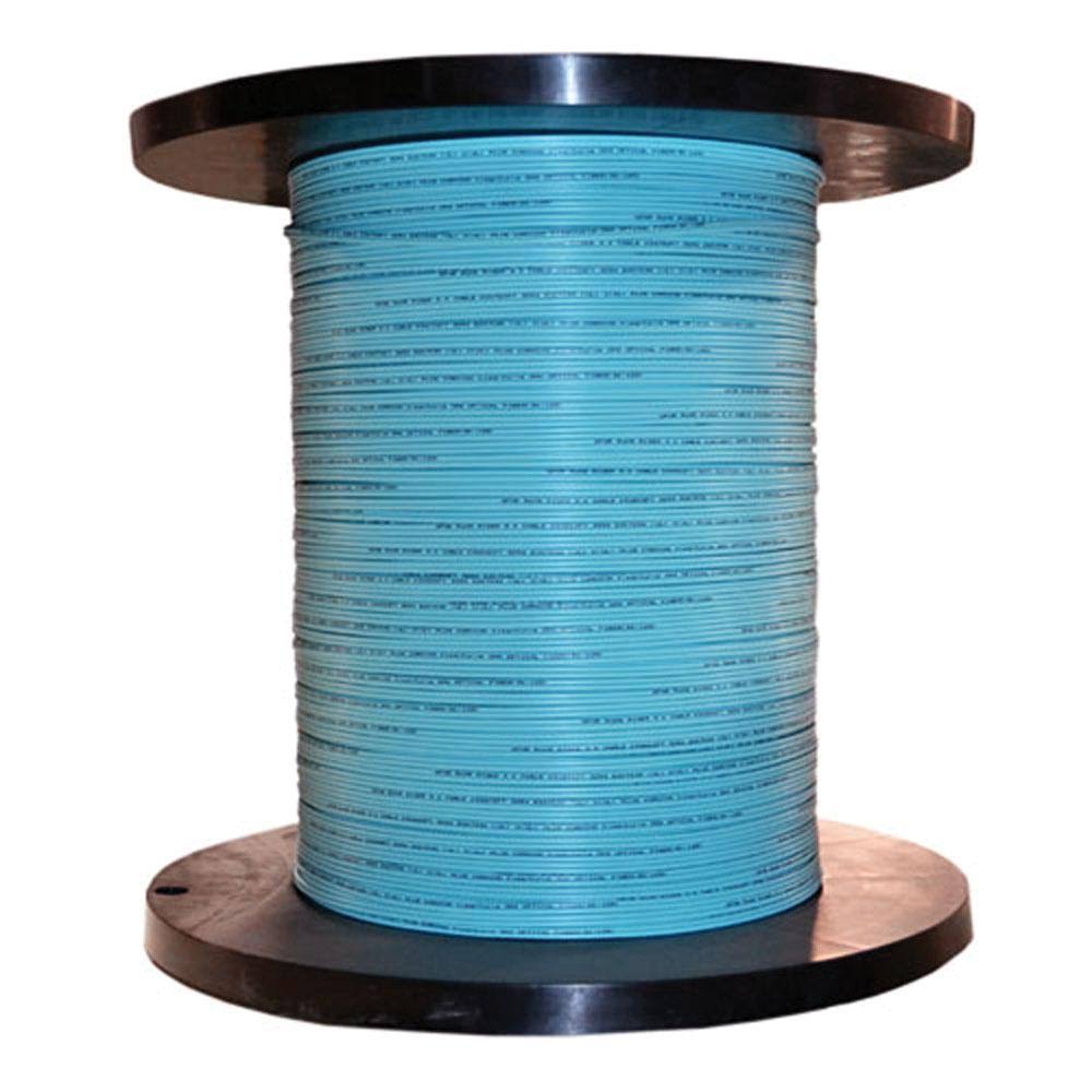 12 Fiber Multimode OM3 Aqua Riser Rated Fiber Optic Cable H4818