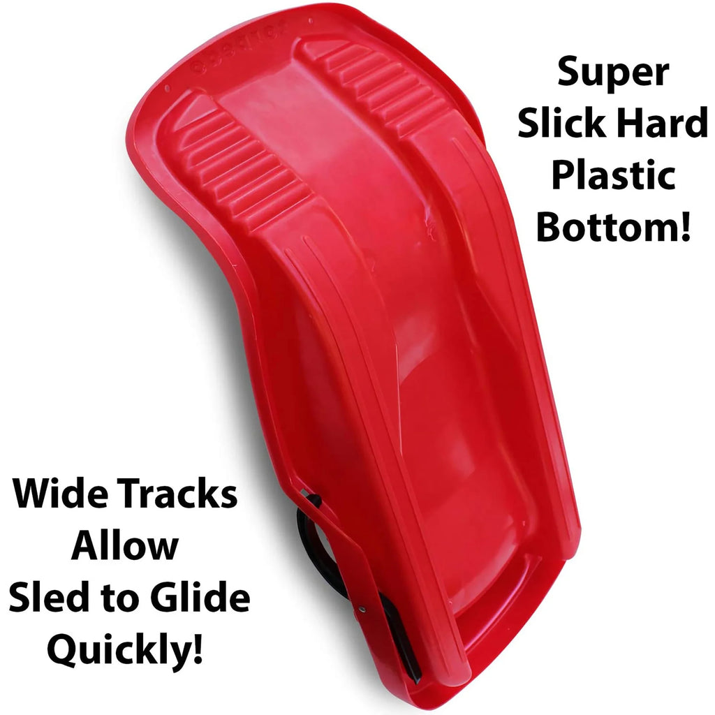 Flexible Flyer Winter Heat Sled with Brakes, 38 Inches S4932