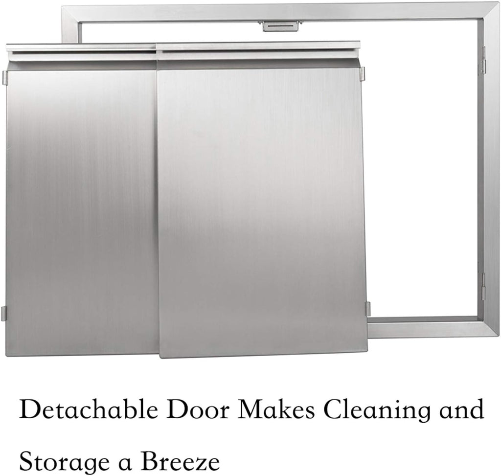 304 Stainless Steel BBQ Access Door Z733