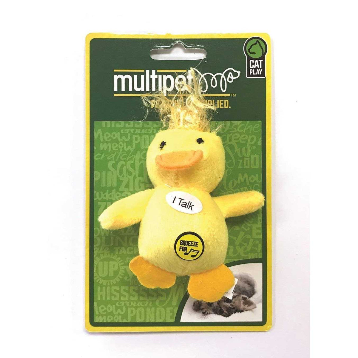 Talking Cat Toy Frog T633819