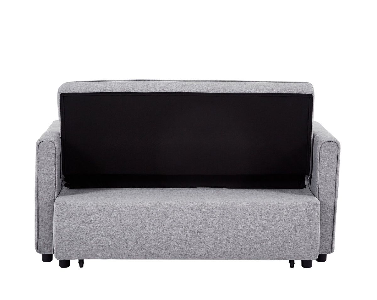 Gray 54" Sleeper Sofa Bed P601