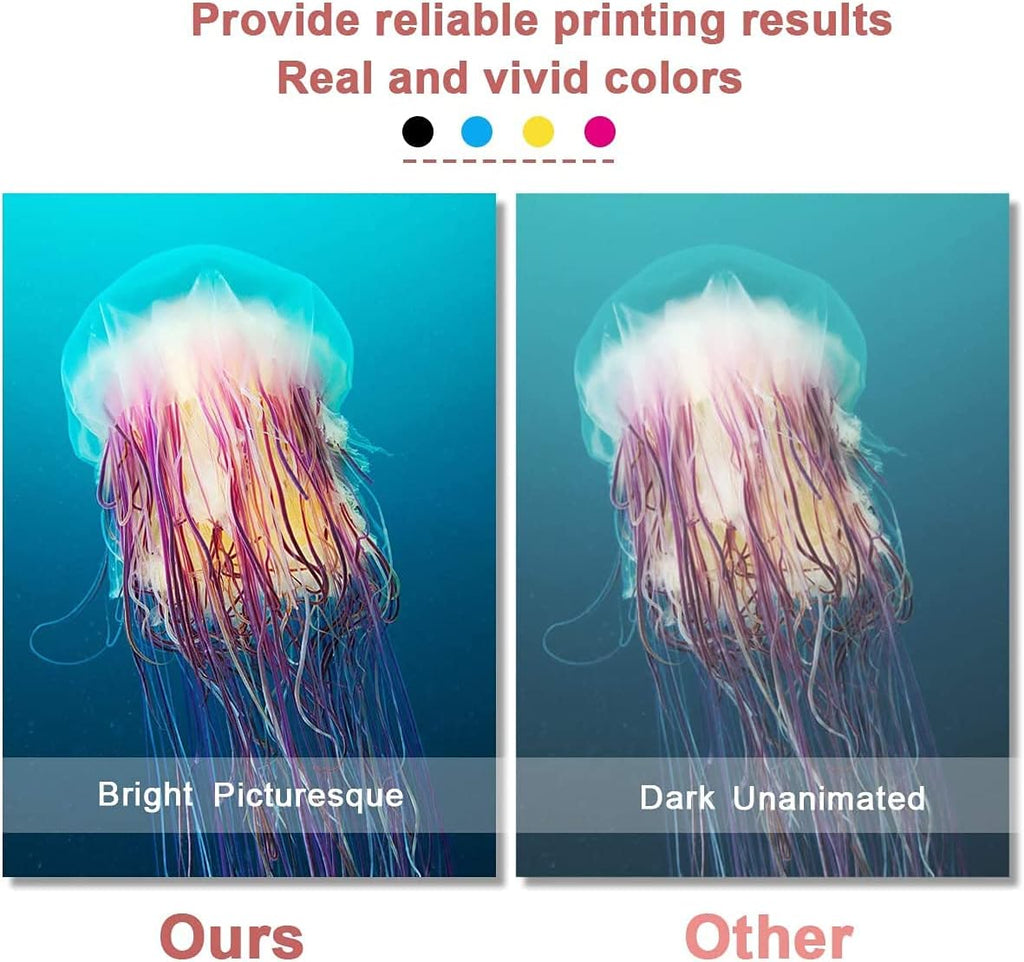 2 Pack Black Tri-Color Remanufactured Ink Cartridge Y605