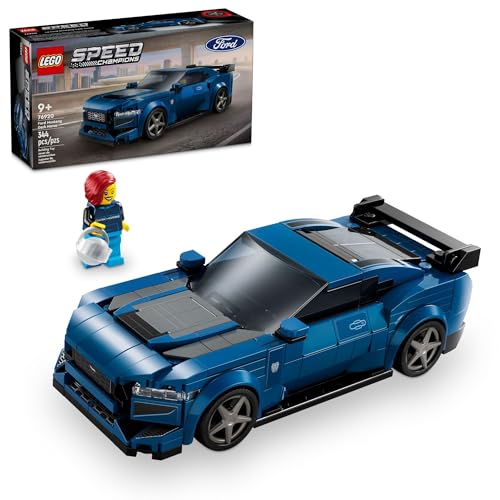 Buildable Blue Sports Car Toy Set Y647059