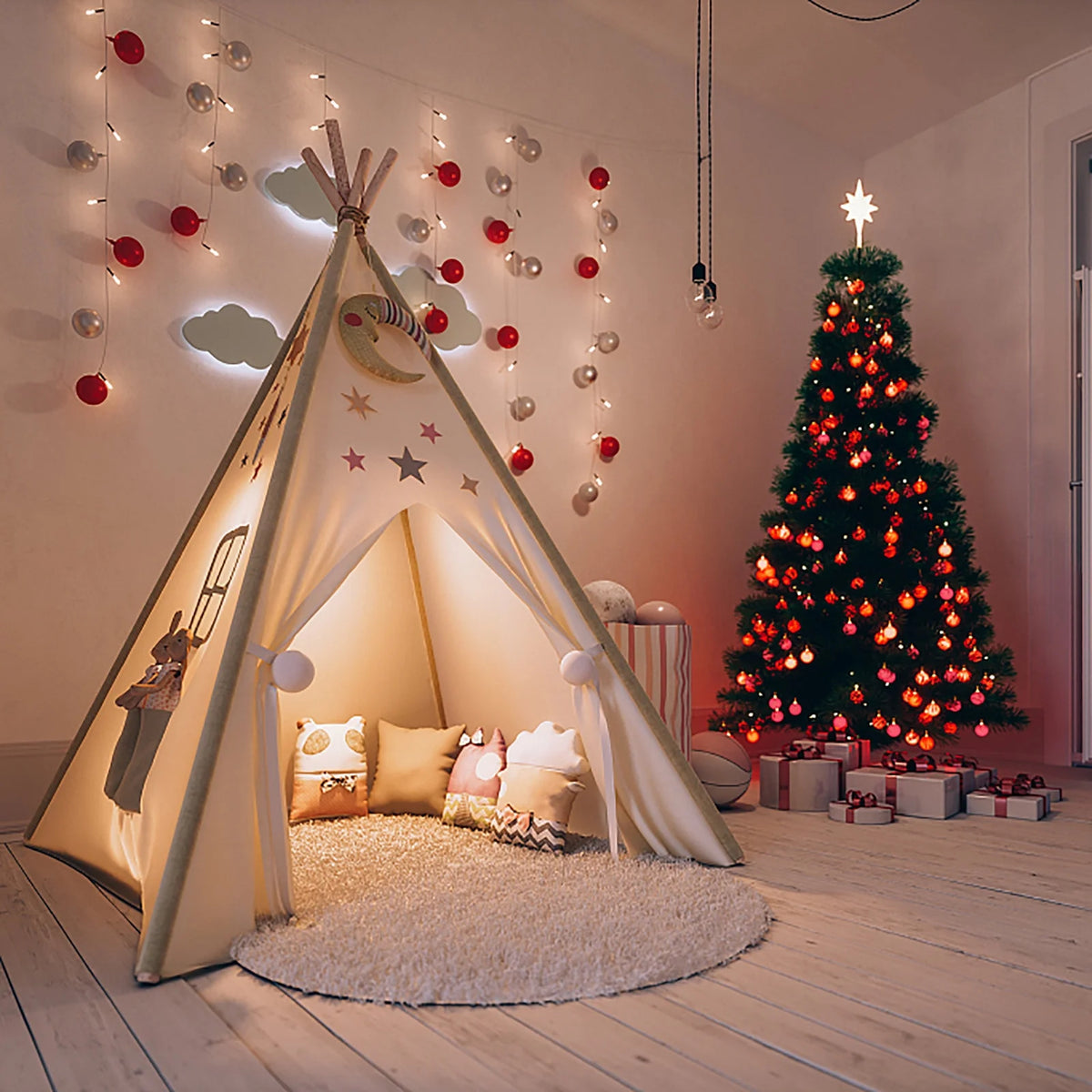 Oversized Inflatable Christmas Ornaments B52877