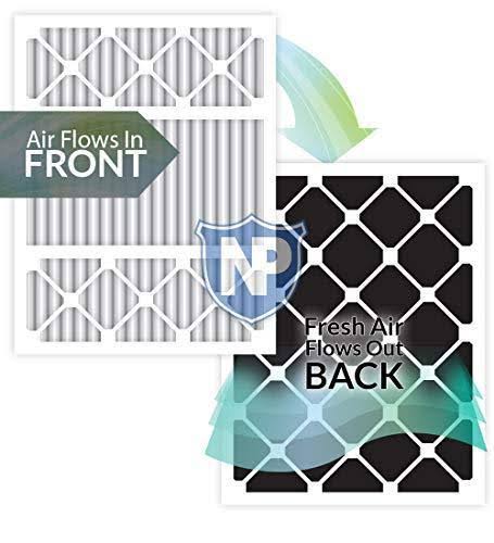 20x25x5 MERV 13 Carbon Air Filter, 1 Pack Q8095