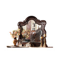 Solid Wood Mirror in Dark Walnut S847