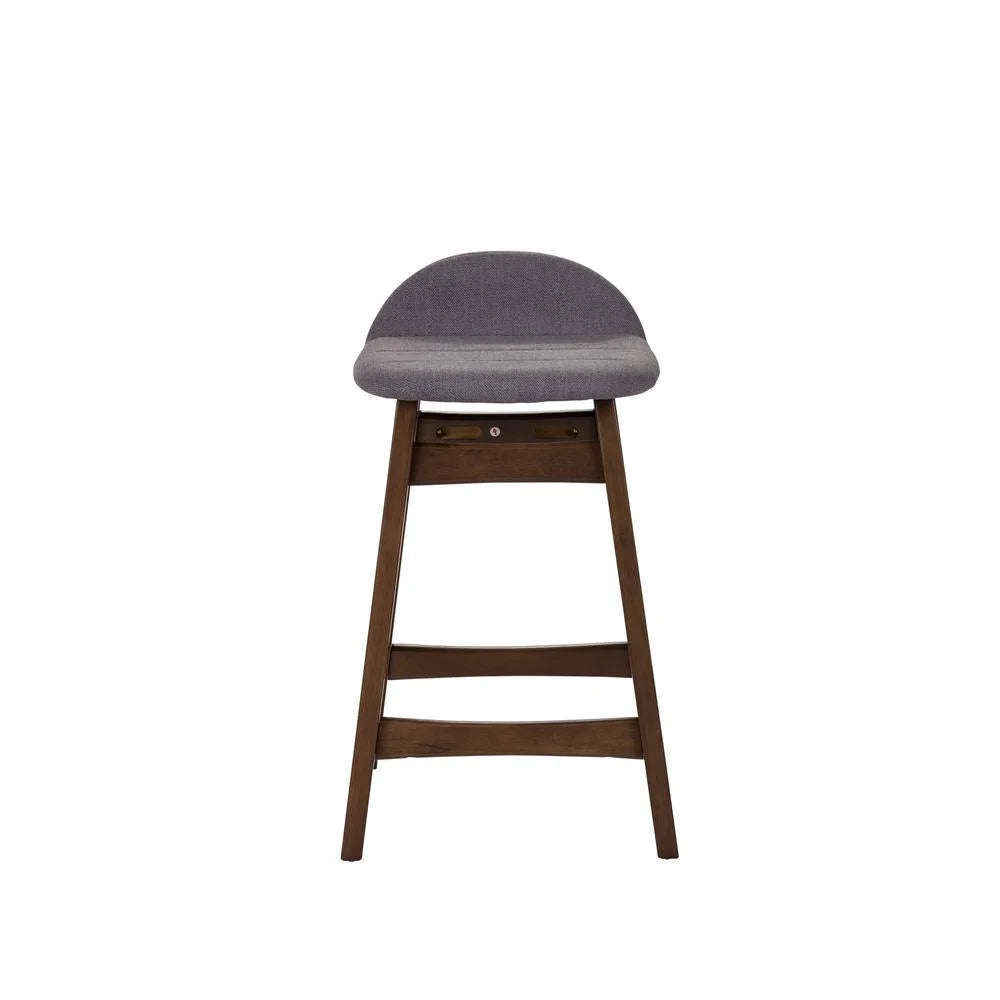 Grey Counter Chair Set of 2 S57169
