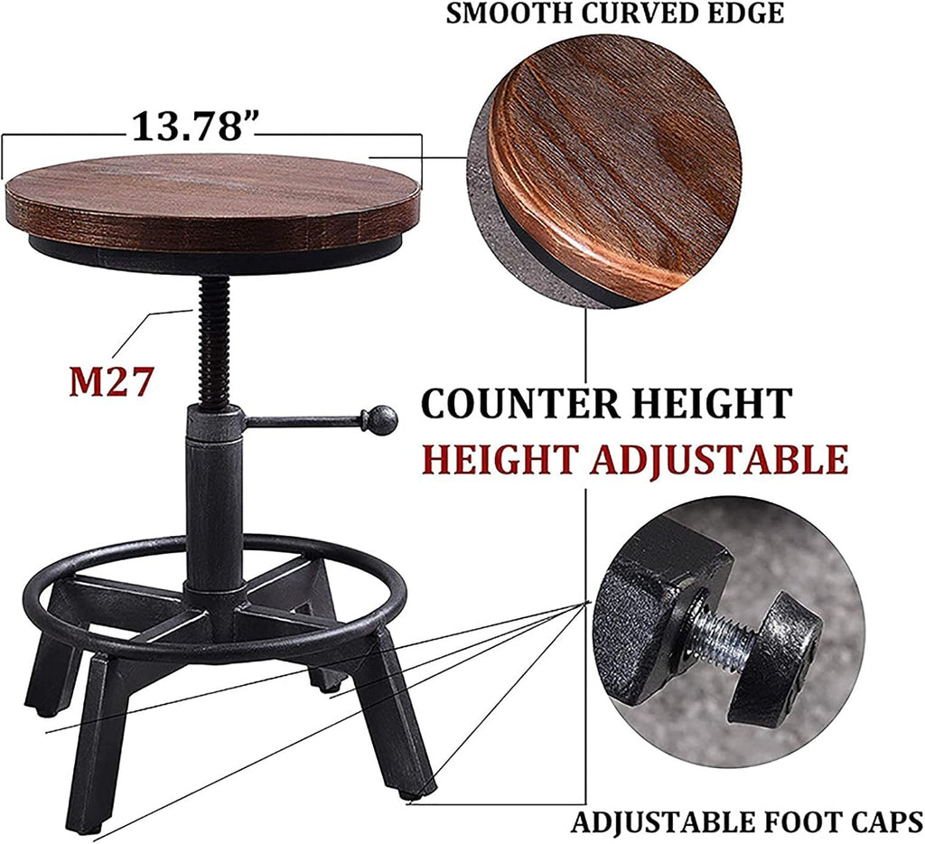 Vintage High Stool Bar Stool H81922
