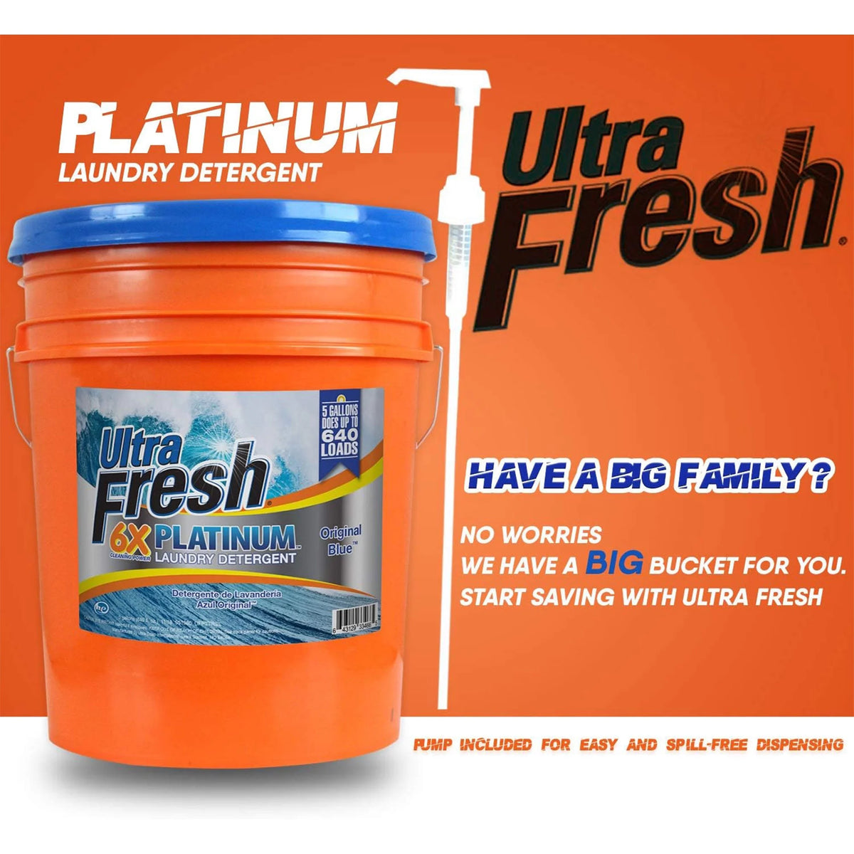 5 Gallon Laundry Detergent Liquid Y31825