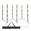 Dog Agility Equipment Agility Set Weaving Poles Obstacle Course Training Equipment X130