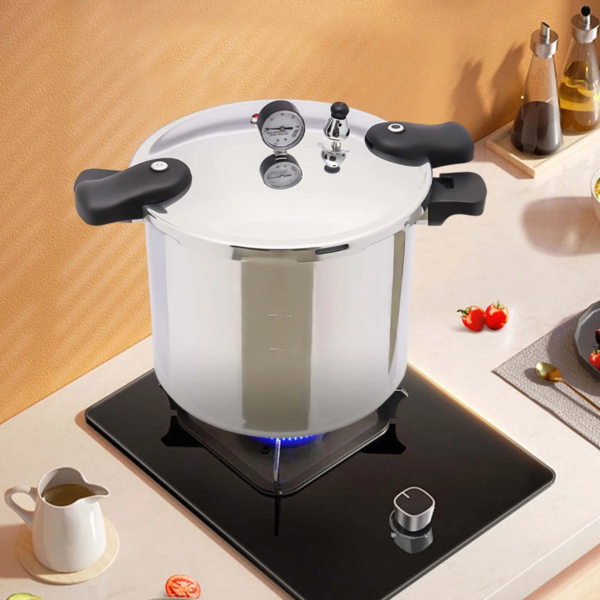 22L Thickened Explosion-proof Pressure Cooker Y6695