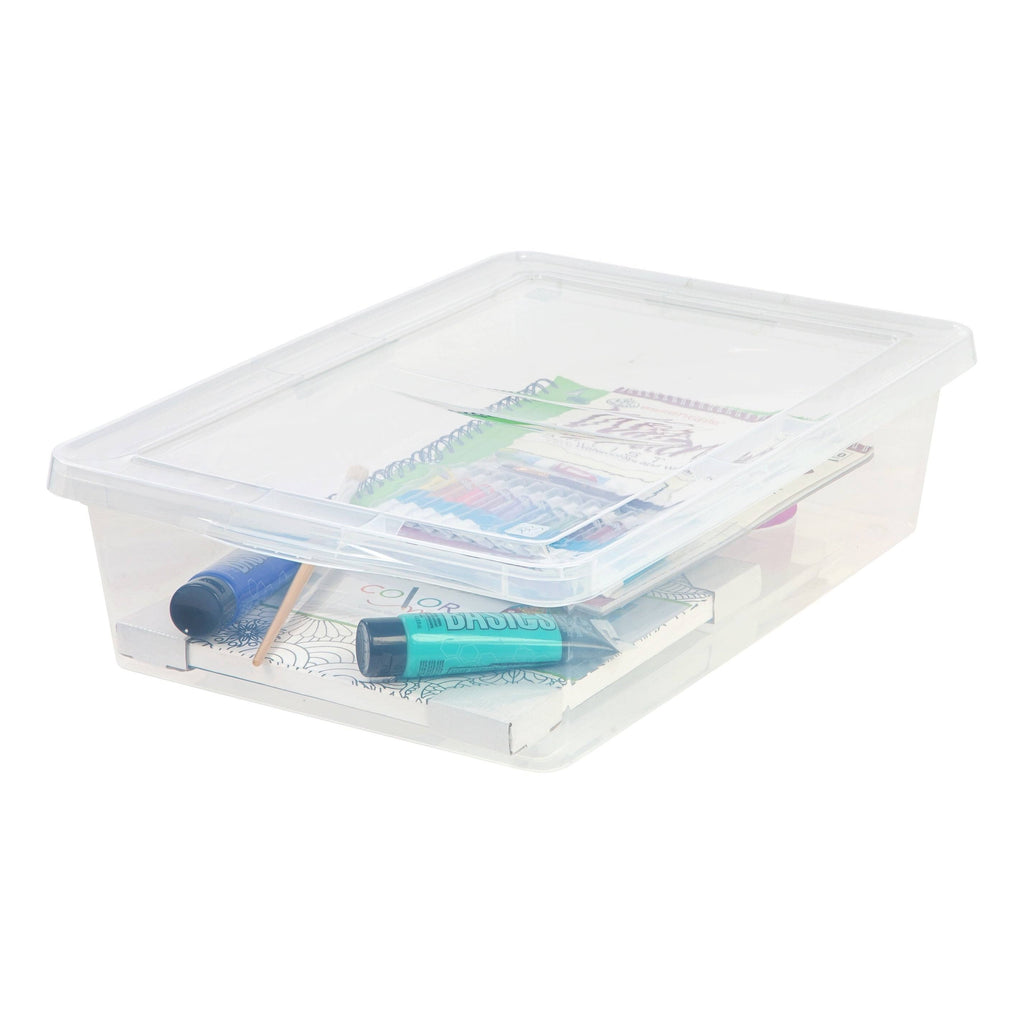 28 Qt Plastic Storage Bin - 10 pack P999918