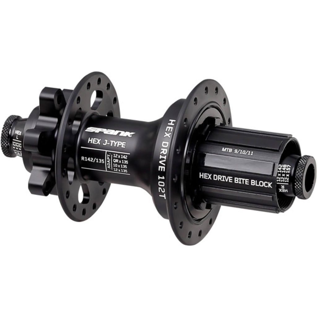 Black Rear MTB Hub I1725