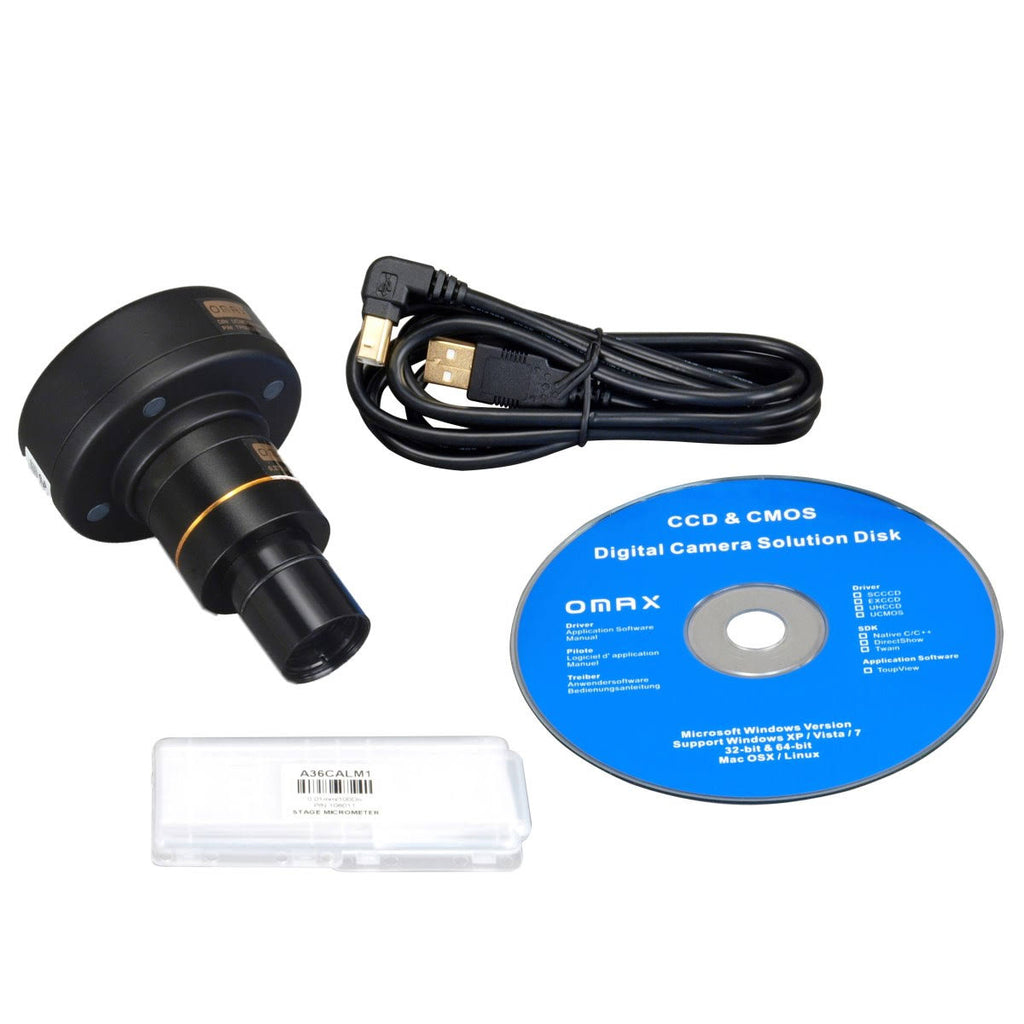 Binocular Compound Microscope with LED Light and 3MP Camera C8576
