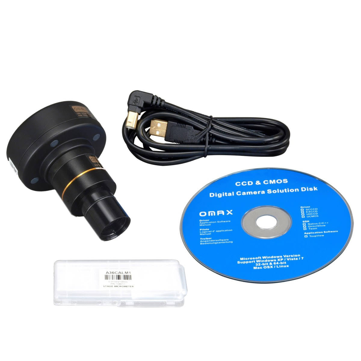 Binocular Compound Microscope with LED Light and 3MP Camera C8576
