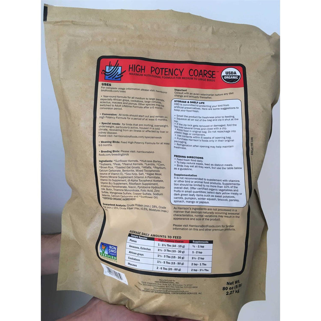 High Potency Coarse Bird Food Q575