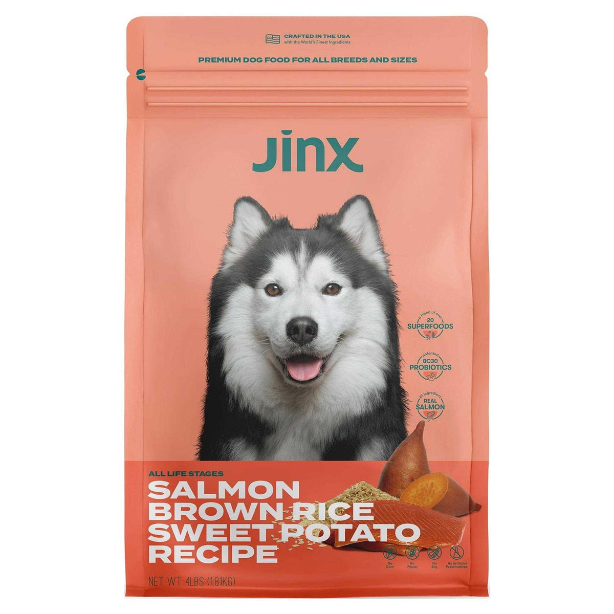 Salmon Brown Rice & Sweet Potato Dry Dog Food B31939