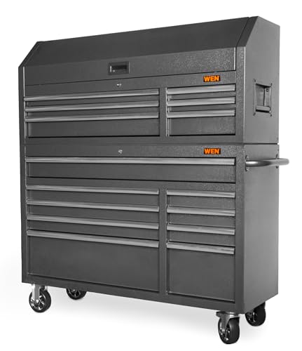 52-Inch Rolling Tool Cabinet with Heavy Duty Steel Construction M84421