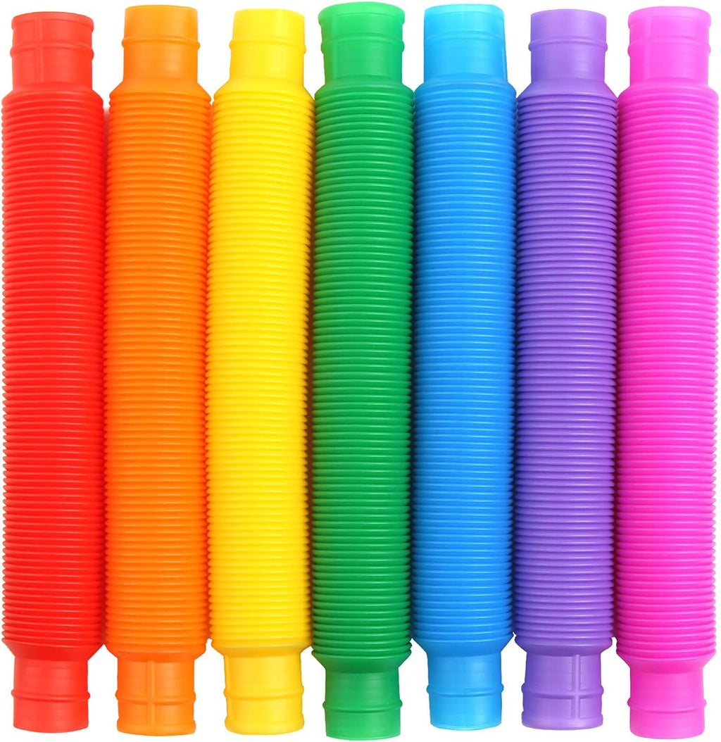 7 Pieces Pop Tubes Fidget Toys V29469