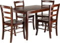 Walnut 5-Pc Dining Table with 4 Chairs K549667