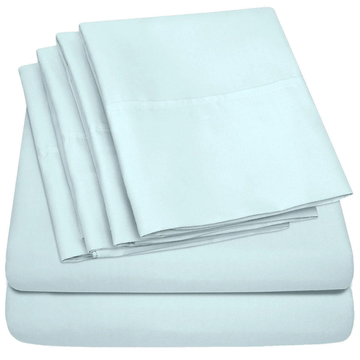 Aqua 7 Piece Split King Sheet Set L2438