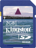 2 GB SD Flash Memory Card Pack of 2 M5557