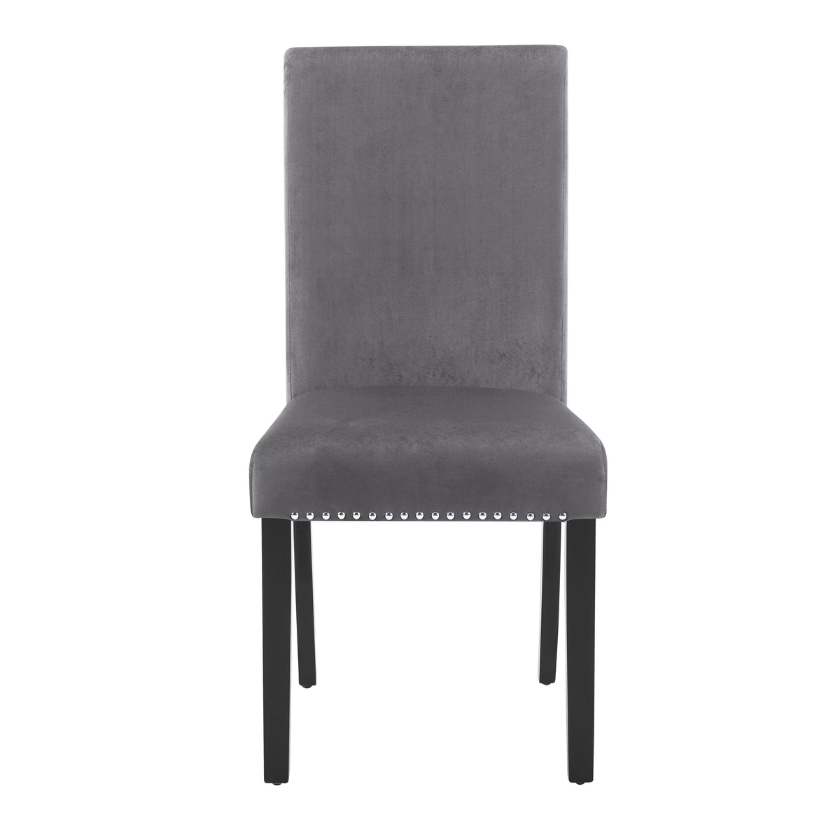 5-Piece Gray Dining Set with Table and 4 Chairs H1664