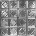 Brushed Satin Nickel 2 ft. x 2 ft. Tin Ceiling Tile M335363