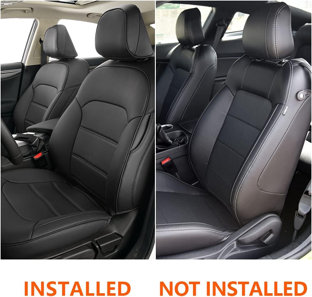 Black Full Set Car Seat Cover P788