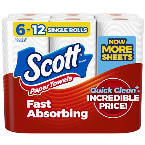 30 Double Rolls Paper Towels (108 Sheets Per Roll) I728