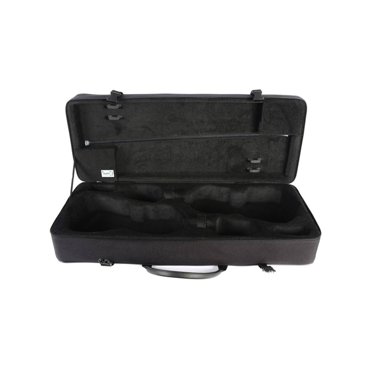 Black Double Violin Case Q1387